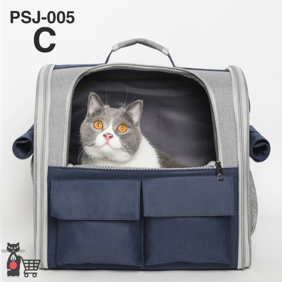 ペットキャリーリュック 犬 猫折り畳み式2WAY ペットバッグ お出かけ